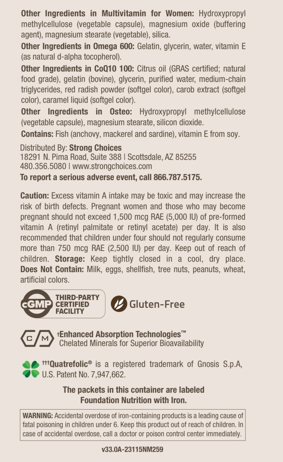 STRONG-HER CORE FUEL - Multi-Vitamin