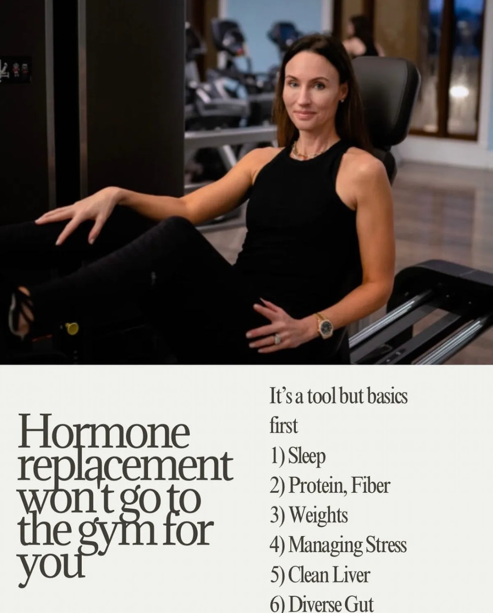 Hormone Replacement Isn’t the Only Tool in the Toolbox