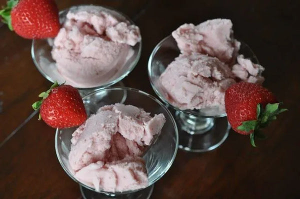 Strawberry Ice Cream Recipe – Allergy Free!