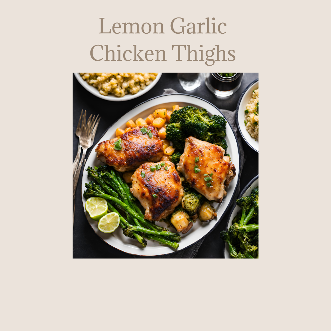 Lemon Garlic Chicken Thigh Recipes