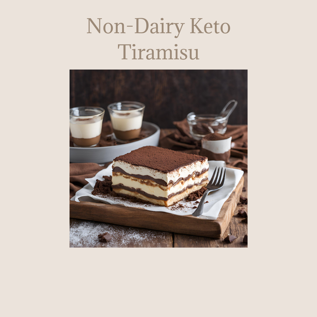 Non-Dairy Keto Tiramisu Recipe